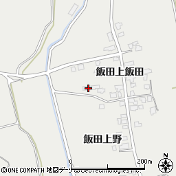 秋田県湯沢市三梨町飯田上野58周辺の地図