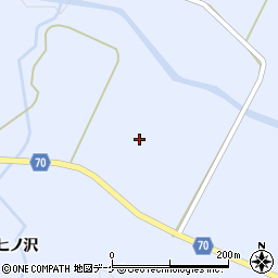 秋田県由利本荘市鳥海町中直根（柳下）周辺の地図