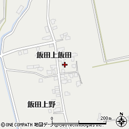 秋田県湯沢市三梨町飯田上飯田21周辺の地図