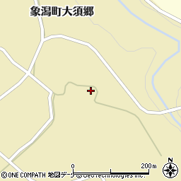 秋田県にかほ市象潟町大須郷内ノ田3周辺の地図