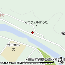 岩手県気仙郡住田町世田米本町22-6周辺の地図