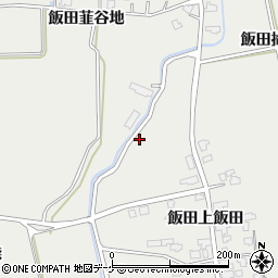 秋田県湯沢市三梨町飯田上野沢周辺の地図
