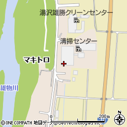 秋田県湯沢市関口川前周辺の地図