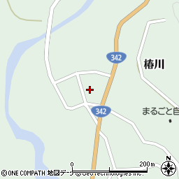 秋田県雄勝郡東成瀬村椿川椿周辺の地図
