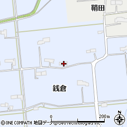 岩手県奥州市胆沢南都田銭倉107周辺の地図