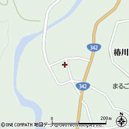秋田県雄勝郡東成瀬村椿川椿24周辺の地図