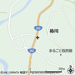 秋田県雄勝郡東成瀬村椿川椿29周辺の地図