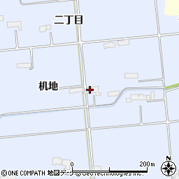 岩手県奥州市胆沢南都田机地105周辺の地図