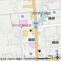 水沢信用金庫東支店周辺の地図