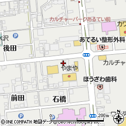 道とん堀奥州店周辺の地図