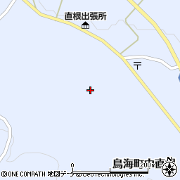 秋田県由利本荘市鳥海町中直根中山周辺の地図