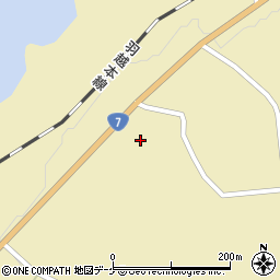 秋田県にかほ市象潟町大須郷林ノ下周辺の地図