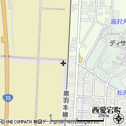 秋田県湯沢市関口（野々目）周辺の地図