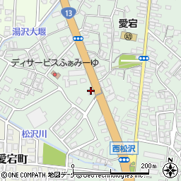 川村理容所周辺の地図