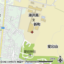 〒012-0861 秋田県湯沢市東松沢の地図