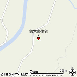 鈴木家住宅周辺の地図