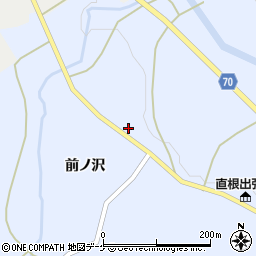 秋田県由利本荘市鳥海町中直根小沢16周辺の地図