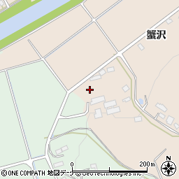 岩手県奥州市江刺田原周辺の地図