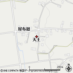 秋田県湯沢市川連町天王243周辺の地図