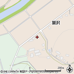 岩手県奥州市江刺田原蟹沢177-1周辺の地図