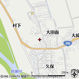 秋田県湯沢市川連町村下40周辺の地図