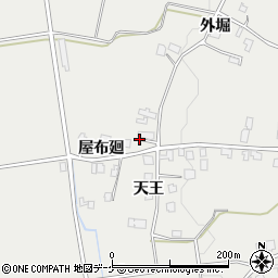 秋田県湯沢市川連町屋布廻3周辺の地図