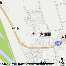 秋田県湯沢市川連町村下20周辺の地図