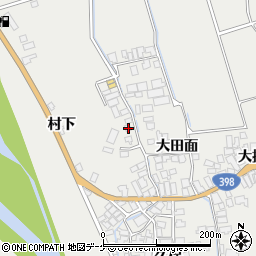秋田県湯沢市川連町村下40-6周辺の地図