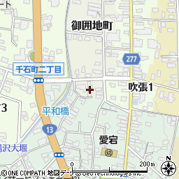 秋田県湯沢市御囲地町4周辺の地図