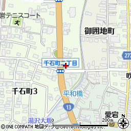 ａｐｏｌｌｏｓｔａｔｉｏｎ千石町ＳＳ周辺の地図