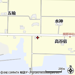 岩手県奥州市水沢高谷宿23-2周辺の地図