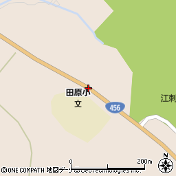 田原小学校前周辺の地図
