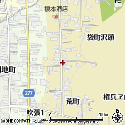 〒012-0852 秋田県湯沢市荒町の地図