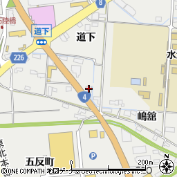 ａｕショップ水沢バイパス店周辺の地図