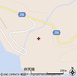 岩手県大船渡市三陸町吉浜向野124周辺の地図