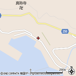 岩手県大船渡市三陸町吉浜向野38周辺の地図