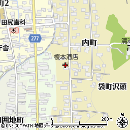 榎本酒店周辺の地図