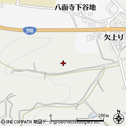 秋田県湯沢市三梨町下谷地周辺の地図