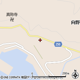 岩手県大船渡市三陸町吉浜向野15周辺の地図