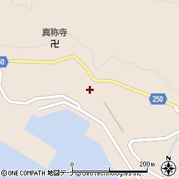 弁天荘周辺の地図