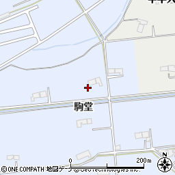 岩手県奥州市胆沢南都田駒堂49周辺の地図