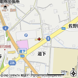 ＨｏｎｄａＣａｒｓ岩手中央水沢店周辺の地図