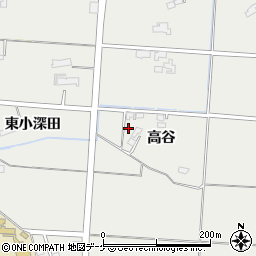 岩手県奥州市水沢佐倉河高谷40-2周辺の地図