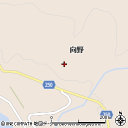 岩手県大船渡市三陸町吉浜向野127周辺の地図