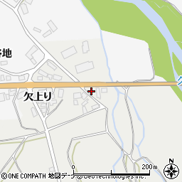 秋田県湯沢市川連町欠上り25周辺の地図
