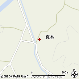秋田県雄勝郡羽後町中仙道真木42周辺の地図