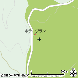 秋田県東成瀬村（雄勝郡）椿川（柳沢）周辺の地図