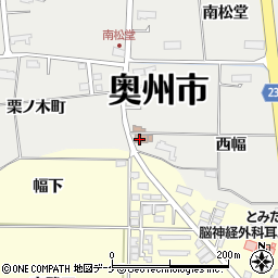 佐倉河公民館松堂分館周辺の地図