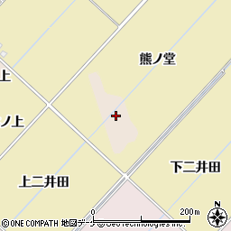 秋田県湯沢市深堀熊ノ堂周辺の地図