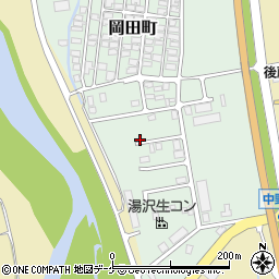 秋田県湯沢市岡田町15周辺の地図
